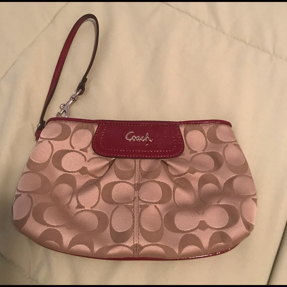 Oversized Coach Wristlet